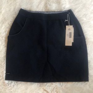 Supreme Being NWT Cube Navy Blue Skirt